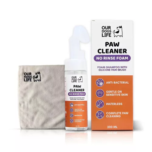 Our Dogs Life Tappancstisztító törülközővel 200ml