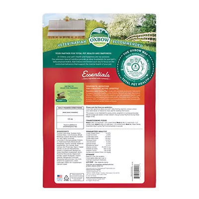 Oxbow Essentials Adult Guinea Pig 4,5kg