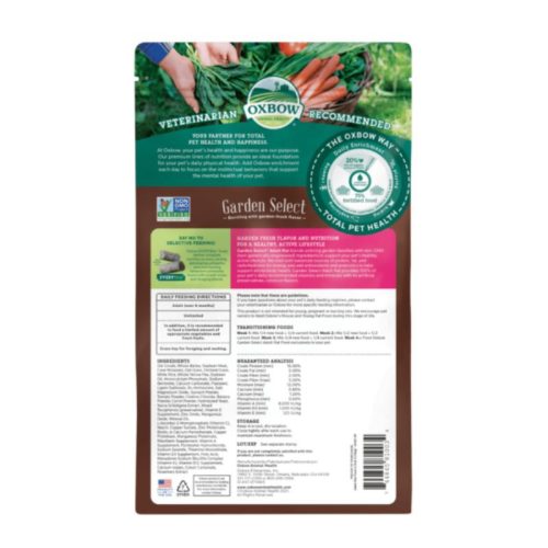 Oxbow Garden Select Adult Rat 1,13 kg