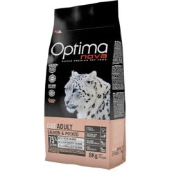 Visán Optimanova Cat Adult Salmon & Potato 2kg