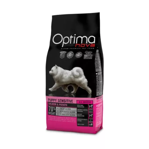 Visán OptimaNova Dog Puppy Sensitive Salmon & Potato 2Kg
