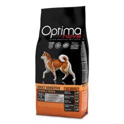 Visán OptimaNova Dog Adult Sensitive Salmon & Potato 12Kg