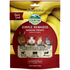 Oxbow - Simple Rewards - Banana Treats - Banán 30g