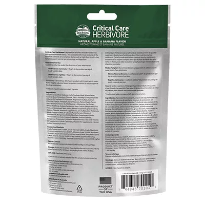 Oxbow Critical Care Apple / Banana 141g