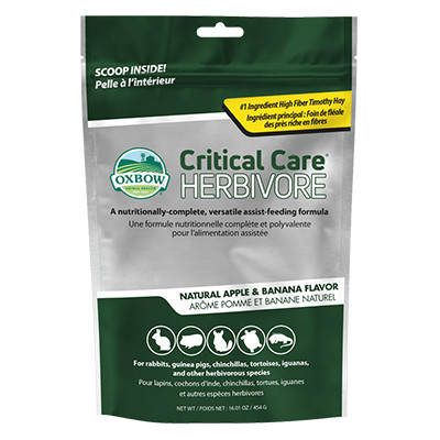 Oxbow Critical Care Apple / Banana 454g