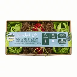   Oxbow ásódoboz Enriched Life Garden Dig Box rattan 29,8 × 15,9 × 6,4 cm