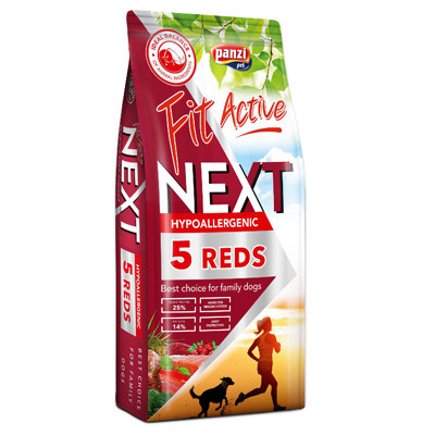 Panzi FitActive Next Hypoallergenic Five Reds Adult 3kg
