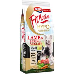   Panzi FitActive Originals Senior & Light Hypoallergenic Lamb & Spring Veggies 4kg
