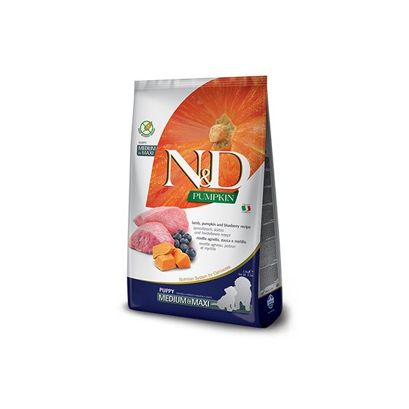 N&D Dog Grain Free Bárány & Áfonya Sütőtökkel Puppy Medium/Maxi 12kg
