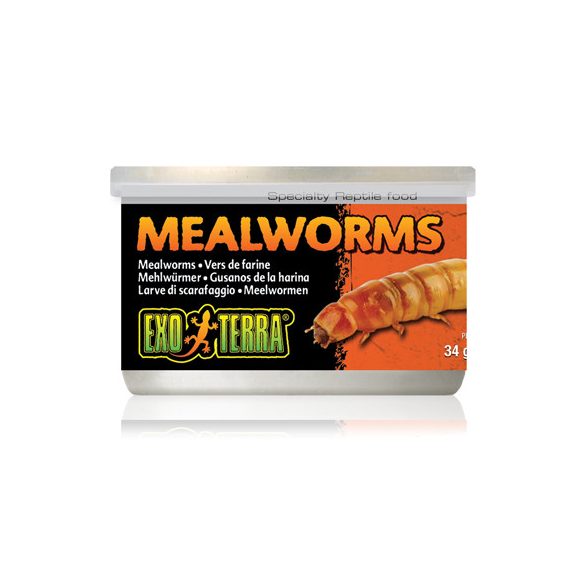 Exo-Terra Mealworms - Lisztkukac konzerv 34g