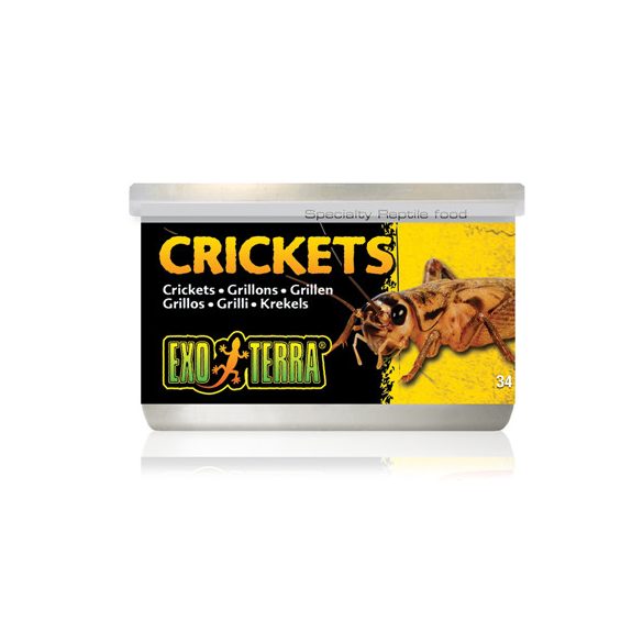 Exo-Terra Crickets - Tücsök konzerv 34g