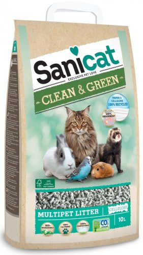 Sanicat Clean & Green Cellulóz Macskaalom 10l
