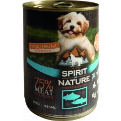   Spirit of Nature Dog Konzerv Tonhallal és Lazaccal 415g - Kifutó