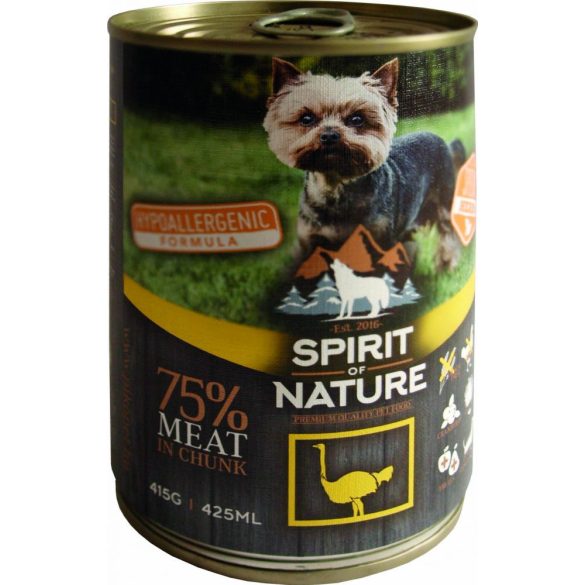 Spirit of Nature Dog Konzerv Strucchússal 415g