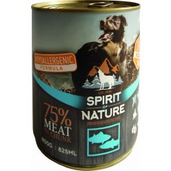   Spirit of Nature Dog Konzerv Tonhallal és Lazaccal 800g - Kifutó
