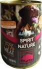 Spirit of Nature Dog Konzerv Vaddisznóhússal 800g - Kifutó