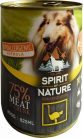 Spirit of Nature Dog Konzerv Strucchússal 800g - Kifutó