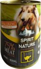 Spirit of Nature Dog Konzerv Strucchússal 800g - Kifutó