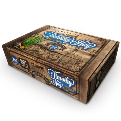 CUNIPIC deluxe box Timothy széna 2. kaszálás 2,25kg