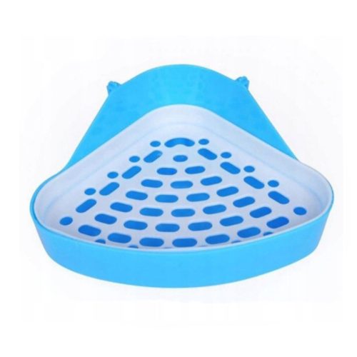 Tatrapet Rácsos Sarok Wc 24,5x16,5x10cm kék