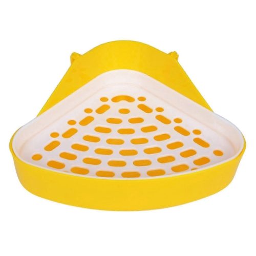 Tatrapet Rácsos Sarok Wc 24,5x16,5x10cm sárga