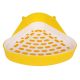 Tatrapet Rácsos Sarok Wc 24,5x16,5x10cm sárga