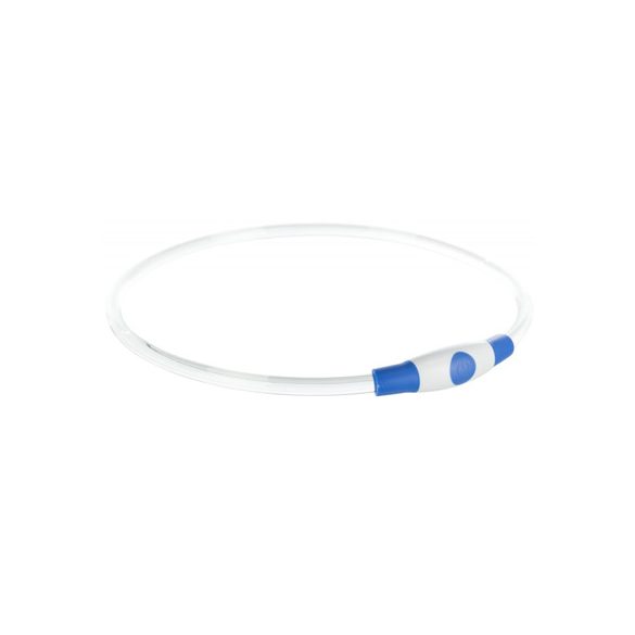 Trixie világító gyűrű kék S-M 40cm