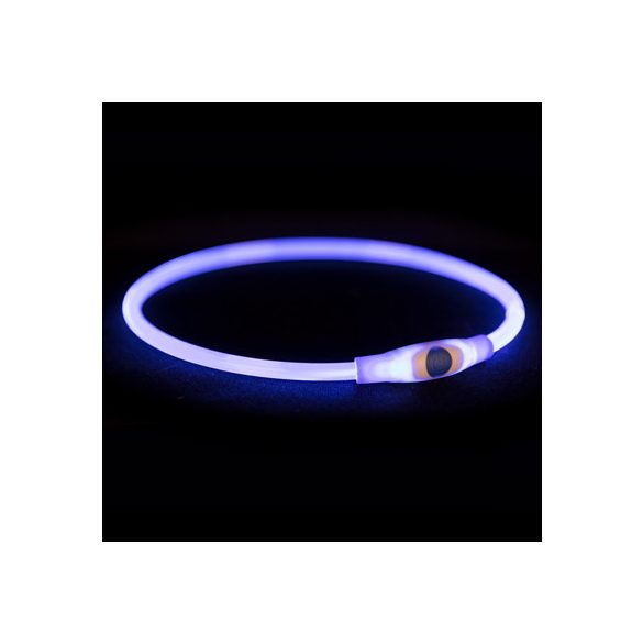 Trixie világító gyűrű kék S-M 40cm