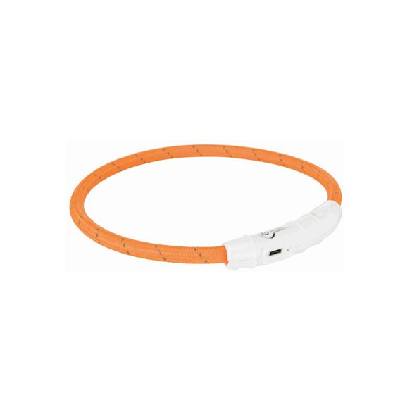 Trixie világító gyűrű USB-ről tölthető narancs XS-S 35cm