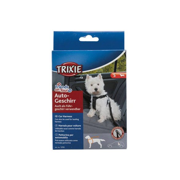 Trixie biztonsági öv hámmal S 30-60 cm