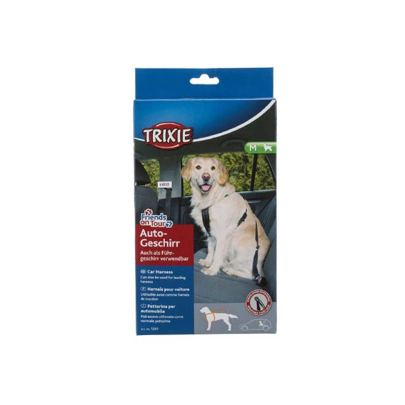 Trixie biztonsági öv hámmal M 50-70 cm