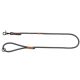 Trixie Nordic póráz S-M sötétszürke, barna 1m/8mm