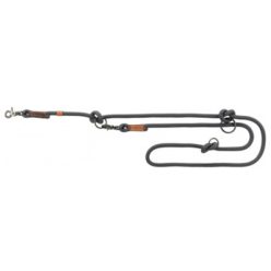   Trixie Nordic kiképző póráz S-M sötétszürke, barna 2m/8mm