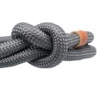 Trixie Nordic nyakörv M sötétszürke, barna 45cm/8mm