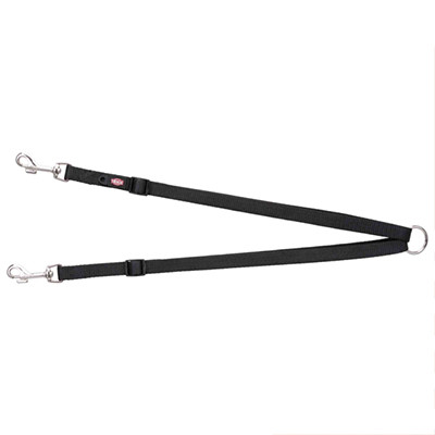 Trixie Prémium iker póráz XS-M fekete 40-70cm/15mm