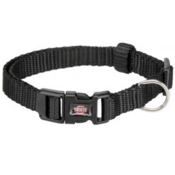 Trixie Prémium nyakörv XS-S fekete 22-35cm / 10mm
