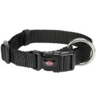 Trixie Prémium nyakörv M-L fekete 35-55cm / 20mm