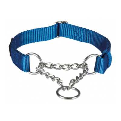 Trixie Prémium fojtó nyakörv M-L király kék 35-50cm / 20mm