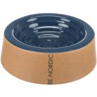 Trixie Kerámia Tál Nordic 0,2l / 16cm Sötétkék/Homok - Kifutó