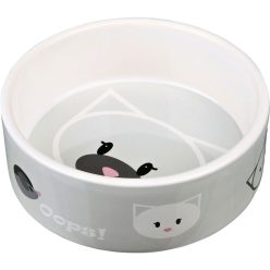 Trixie Kerámia Tál 0,3l /12cm Világosszürke