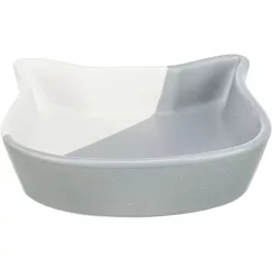 Trixie Kerámia Tál Szürke-fehér 0,2l / 13cm