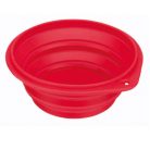 Trixie Szilikon Utazótál 0,25l /11cm Piros