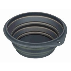 Trixie Szilikon Utazótál 0,25l /11cm Szürke