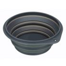 Trixie Szilikon Utazótál 1l /18cm Szürke