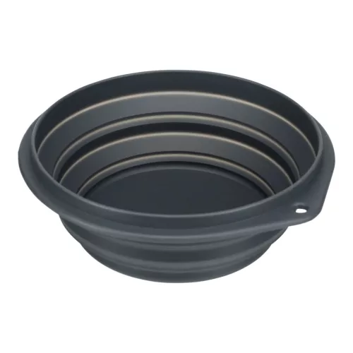 Trixie Szilikon Utazótál 1l /18cm Szürke