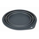 Trixie Szilikon Utazótál 2l /22cm Szürke
