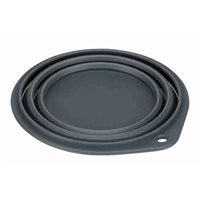 Trixie Szilikon Utazótál 2l /22cm Szürke
