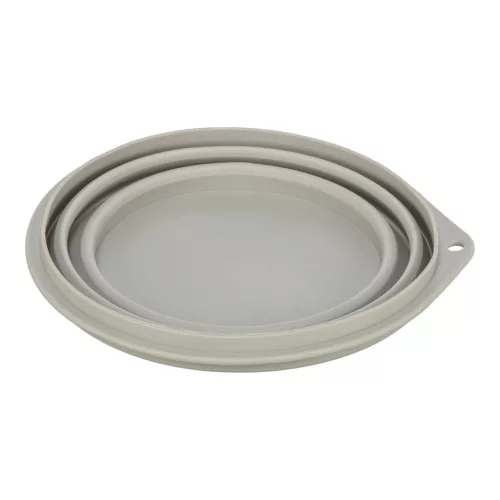 Trixie Szilikon Utazótál 2l /22cm Szürke