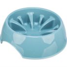 Trixie Evés Lassító Műanyag Tál Gumitalppal 1,4l / 25cm Kék