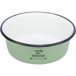 Trixie Zománcozott zöld fémtál 0,3l/12cm